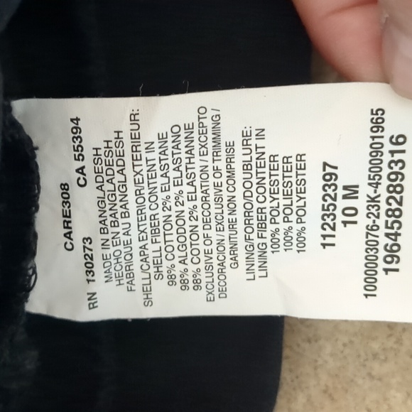 Black Skort size 10 - Picture 5 of 8